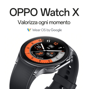 17278462116043-oppowatchxdisplayamoledda143bluetooth50blegpsnfcwearos4doppioprocessorequalcommandroidricaricarapida010060min100orediautonomiarom32gbversioneitalianaplatinumblack