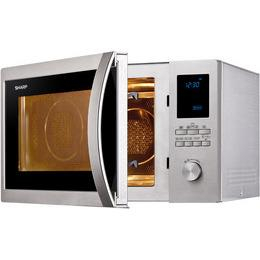 17303914117496-sharphomeappliancesr922stweacciaioinoxmicroondecombinatosuperficiepiana32l1000w