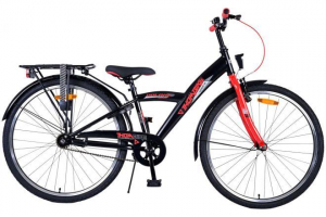 17304292330657-volare22612bicicletta66cm26nerorosso