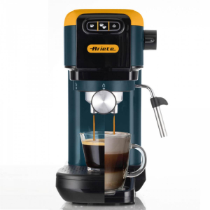 17304418647838-ariete1399macchinadacaffeespressomangoyellowperpolvereecialdeese1300wcapacita11l15bardipressionefiltro12tazzeecialdaesecappuccinogiallo