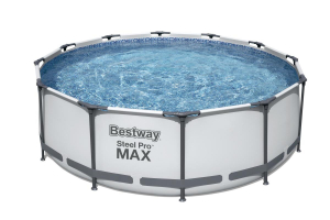 17304530308402-bestwaysteelpro56420piscinafuoriterrapiscinaconbordipiscinarotonda10250lgrigiobianco