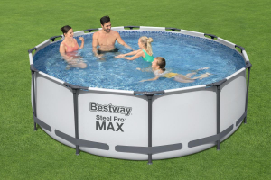 17304530364221-bestwaysteelpro56420piscinafuoriterrapiscinaconbordipiscinarotonda10250lgrigiobianco