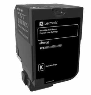 17305183746923-lexmark74c2hk0cartucciatoner1pzoriginalenero