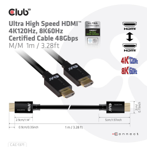 17320371080796-club3dultrahighspeedhdmi4k120hz8k60hzcertifiedcable48gbpsmm1m328ft