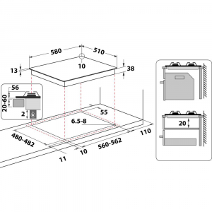 17321349103152-whirlpooltgml661ixacciaioinoxdaincasso58cmgas4fornelloi