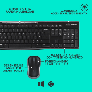 17321533895015-logitechmk270combotastieraemousewirelessperwindows24ghzwirelessmousecompatto8tastimultimedialiedisceltarapidaduratadellabatteria2anniperpclaptop