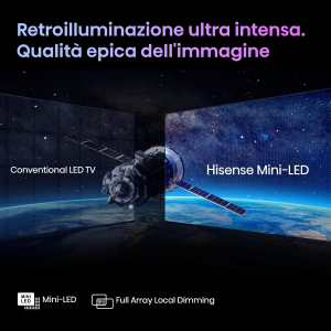 17321609753635-hisenseu7kqtvminileduled4kultrahd100100u7kqsmarttvvidaau7qleddisplay144hzwifiretroilluminazioneminiledlocaldimminghdrdolbyvisioniqquantumdotcolour144hzgamemodeprodolbyatmos212