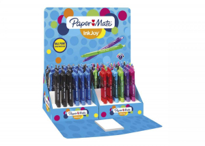 1732215859436-papermateinkjoy300rtrosaviolaverdeblunerorossoturchesearancionepennaasferaretrattileaclipmedio150pz