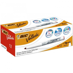 17322160896309-bic9581691evidenziatore12pzpuntasottilerosso