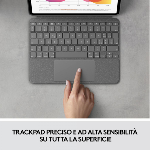 17322267126471-logitechcombotouchcustodiacontastieraperipadair4gen2020tastieraretroilluminatarimovibiletrackpadclickanywheresmartconnectorgrigio