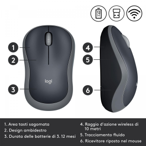 17324113798939-logitechm185mousewireless24ghzconminiricevitoreusbduratabatteriadi12mesitracciamentoottico1000dpiambidestrocompatibileconpcmaclaptop