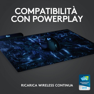 17324153282488-logitechglogitechg502mousegamingwirelesslightspeedsensorehero25k25600dpirgbdesignleggero11pulsantiprogrammabilibatterialungaduratamemoriaintegratacompatibilepcmaclaptop