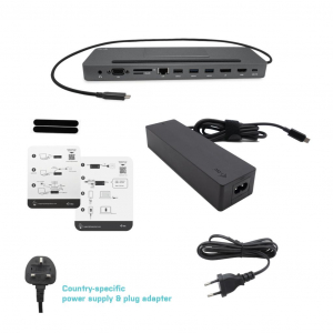 17325204991505-itecmetalsbcergonomic4k3xdisplaydockingstationwithpowerdelivery85wuniversalcharger100w