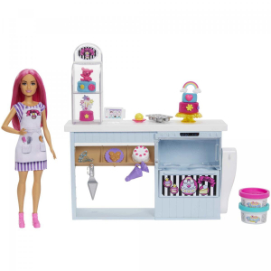 17358523002796-barbiepasticceriaplaysetconbambolaepostazionedapasticceriabambolada30cmoltre20accessoriperdolciregaloperbambinida3anni