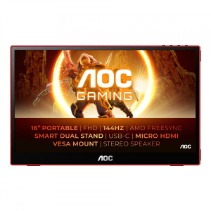 17364887766133-aoc16g3tvemonitorportatilenerorosso396cm156tft1920x1080pixel