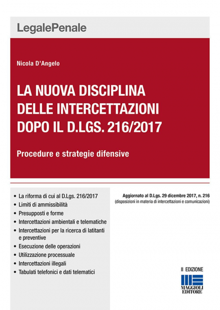 16552126556081-lanuovadisciplinadelleintercettazionidopoildlgs2162017procedureestrategiedifensive