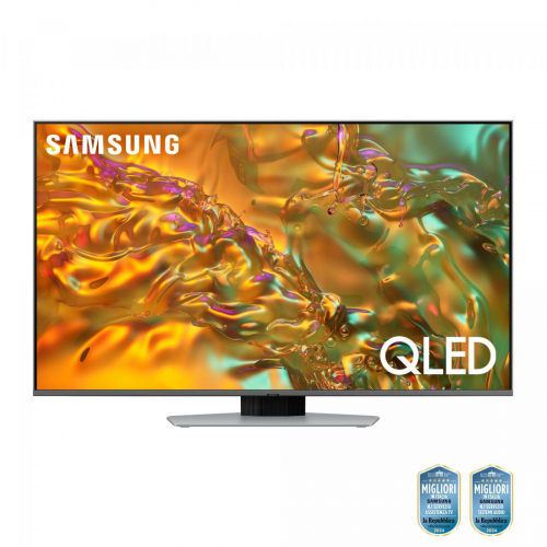 17260213236132-samsungq80dtvqled4k50qe50q80datxztsmarttvwifieclipsesilver2024processorenq4aigen24kaiupscalingsimplechamferdesigndolbyatmos