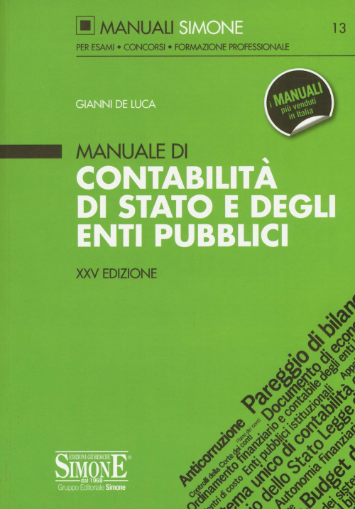 17277927727178-libromanualedicontabilitadistatoedeglientipubblicieditoreedizionigiuridichesimoneanno2019