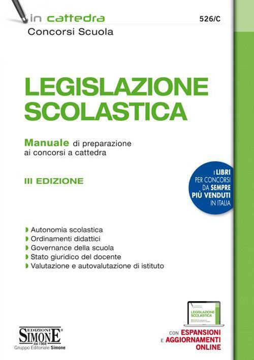 1727793361537-librolegislazionescolasticamanualedipreparazionealleprovedeiconcorsiacattedraeditoreedizionigiuridichesimoneanno2020