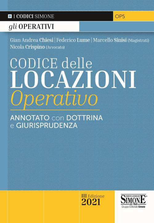 17277933746518-librocodicedellelocazionioperativoannotatocondottrinaegiurisprudenzaeditoreedizionigiuridichesimoneanno2021