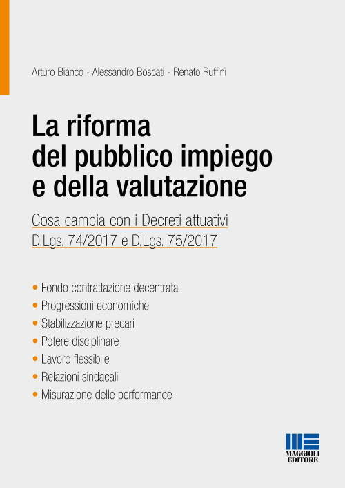 17277941355398-librolariformadelpubblicoimpiegoedellavalutazioneeditoremaggiolieditoreanno2017