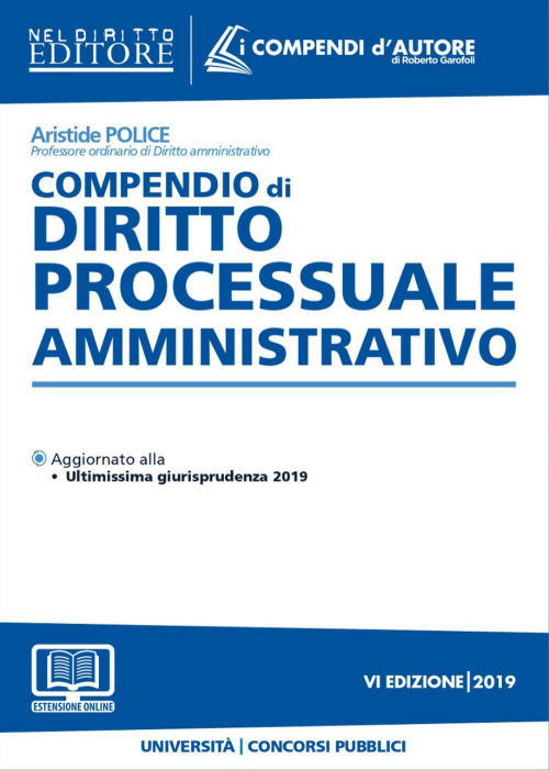 17277948676056-librocompendiodidirittoprocessualeamministrativoconaggiornamentoonlineeditoreneldirittoeditoreanno2019