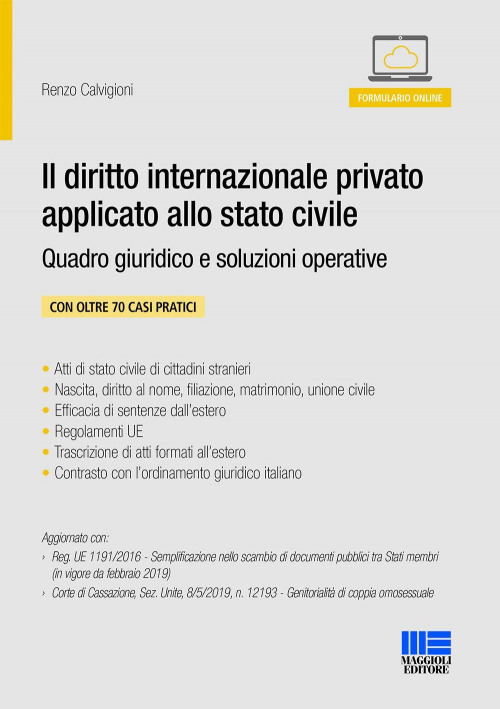 17277949127509-libroildirittointernazionaleprivatoapplicatoallostatocivilequadrogiuridicoesoluzionioperativeconaggiornamentoonlineeditoremaggiolieditoreanno2019