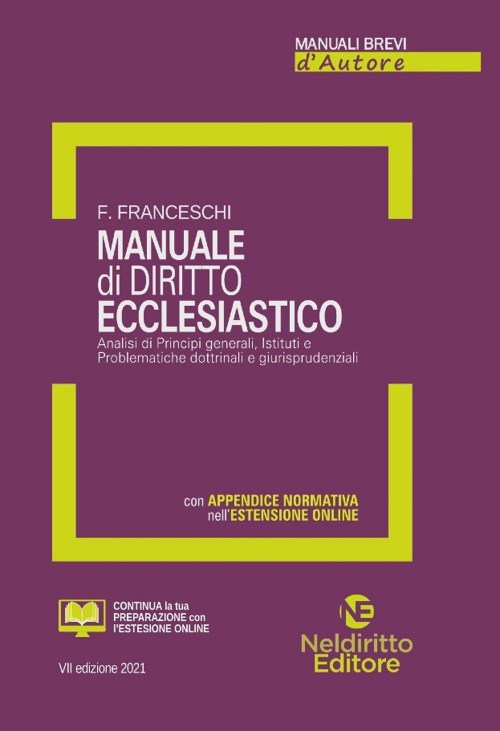 17277950712235-libromanualedidirittoecclesiasticonuovaedizeditoreneldirittoeditoreanno2021