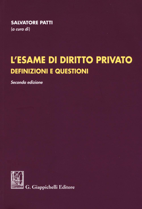 17277969066368-librolesamedidirittoprivatodefinizioniequestionieditoregiappichellianno2019