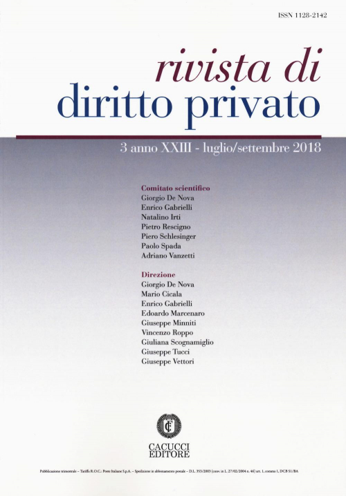 17278012223375-librorivistadidirittoprivato2018vol3lugliosettembreeditorecacuccianno2018