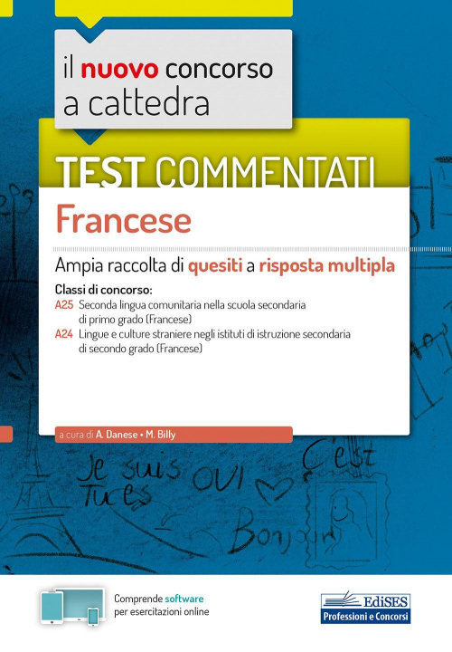 17278409059492-libronuovoconcorsoacattedratestcommentatifranceseampiaraccoltadiquesitiarispostamultiplaclassia25a24consoftwaredisimulazioneeditoreedisesanno2020