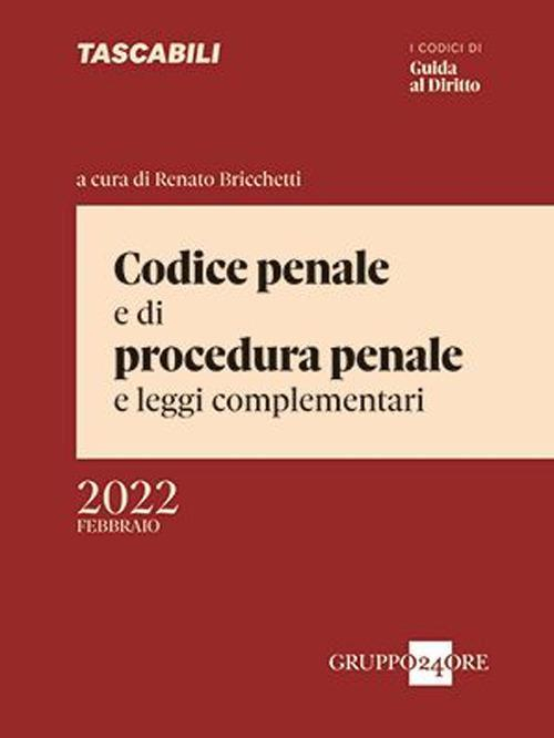 17278440487432-librocodicepenaleediprocedurapenaleeleggicomplementarieditoreilsole24oreanno2022