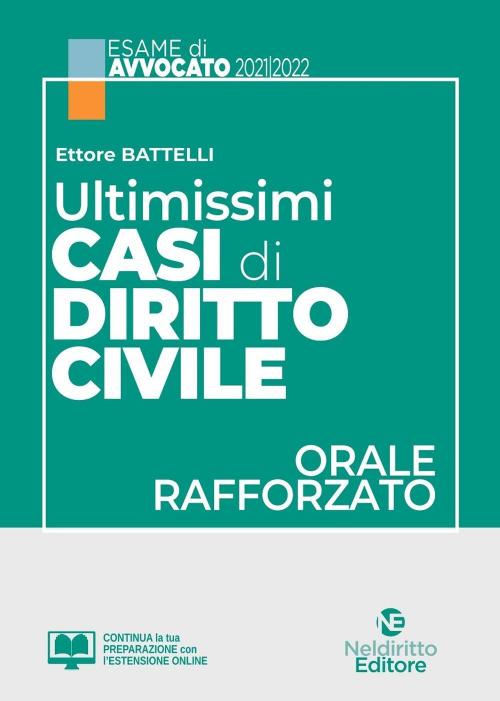 17278442999907-libroultimissimicasididirittocivileoralerafforzatoesameavvocato20212022editoreneldirittoeditoreanno2022