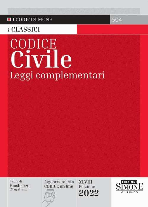 17278479307639-librocodicecivileleggicomplementarieditoreedizionigiuridichesimoneanno2022