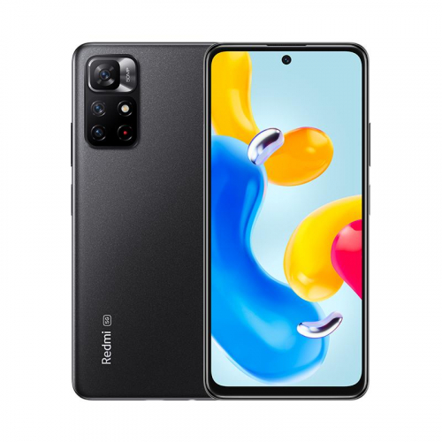 17287157107002-xiaomiredminote11s5g168cm66doppiasimandroid11usbtipoc6gb128gb5000mahnero