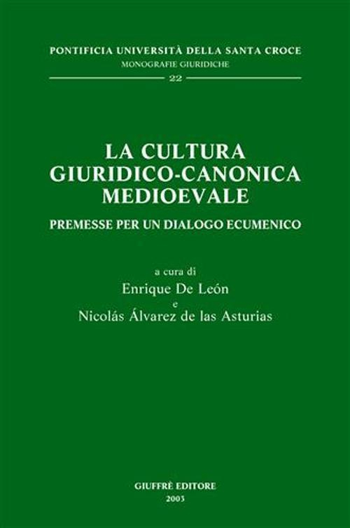 17301087347348-librolaculturagiuridicocanonicamedioevalepremesseperundialogoecumenicoeditoregiuffreanno2003