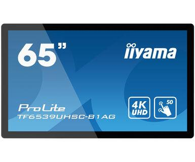 17303084321588-iiyamatf6539uhscb1agvisualizzatoredimessaggipannellopiattointerattivo1651cm65lcd500cdm4kultrahdnerotouchscreen