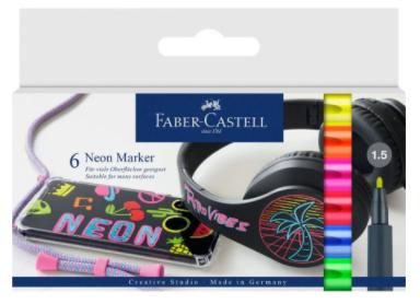 17320314982707-fabercastell160806evidenziatore6pzbluverdearancionerossoviolagiallo