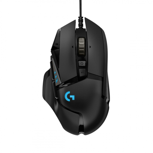 17323088927258-logitechglogitechg502mousegamingheroprestazionielevatesensorehero25k25600dpirgbpesiregolabili11pulsantiprogrammabilimemoriaintegrataperpcmaclaptopnero